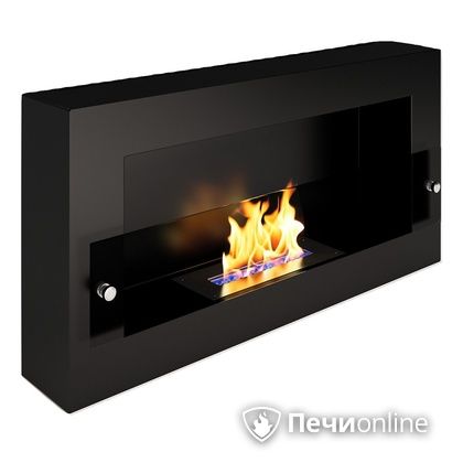 Биокамин ЭкоЛайф Window Fat Glass black burgundy в Архангельске